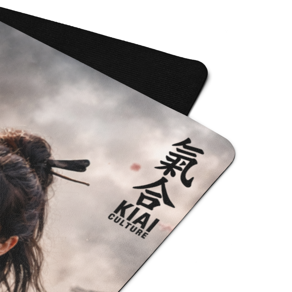 Female Samurai Yoga Mat